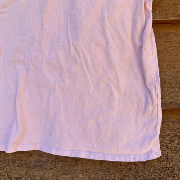Childrens Place Girls Pink Graphic Tee Size XL 14 With Tropical Palm & Friends D - Picture 11 of 12